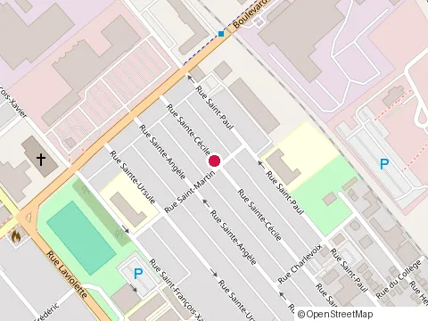 Location of Bar le Canoe Enr at 1176 Sainte-Cecile Rue, Trois-Rivières
