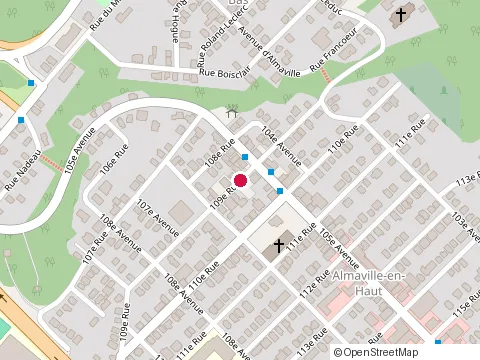 Location of Bar le Merlin at 870 5E Avenue, Shawinigan