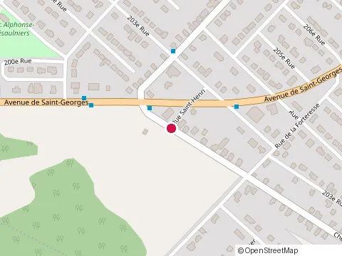 Location of Bar le Relais des Boys at 110 de St-Georges, Shawinigan