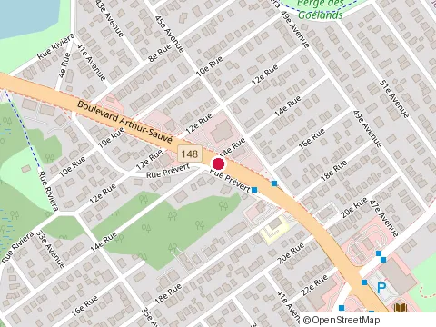 Location of Bar le Relax at 1455 Bd Arthur-Sauvé, Laval