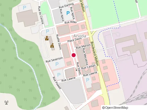 Location of Bar le Sens Unique at 1930 Rue Davis, Jonquière