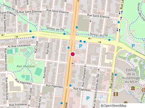Location of Bar le Whip at 174 Blvd Maisonneuve, Gatineau