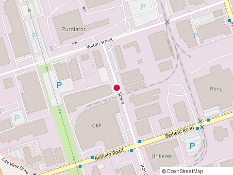 Location of Sherwood Windows Ltd at 37 Iron St, Etobicoke