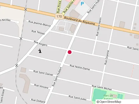 Location of Bar Nelson at 2095 Rue Saint-Hubert, Jonquière