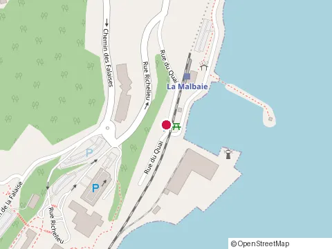 Location of Bar Oceanne at 80 Rue du Quai, La Malbaie