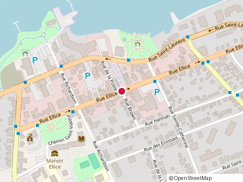Emplacement de Bar Palace au 475 Rue Ellice, Beauharnois