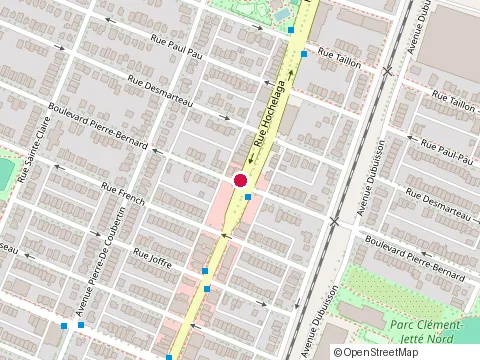 Location of Bar Romana at 8933 Rue Hochelaga, Montréal