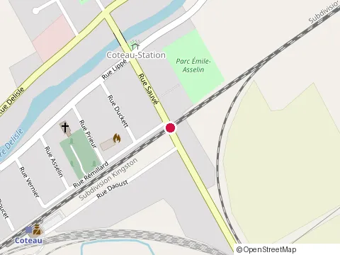 Location of Bar Salon le Rendez-Vous Inc at 61 Rue Sauvé, Les Coteaux