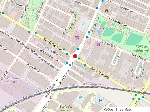 Location of Bar Sel et Poivre at 5228 Rue d'Iberville, Montréal