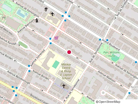 Location of Bar Sora at 6280 avenue Somerled, Montréal