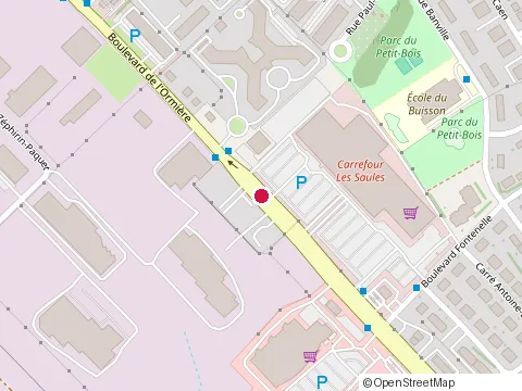 Location of Bar Sporalie Billard at 6300 Bd de l'Ormière, Québec
