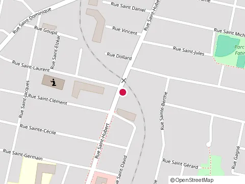 Location of Bar St-Hubert at 2238 Rue Saint-Hubert, Jonquière