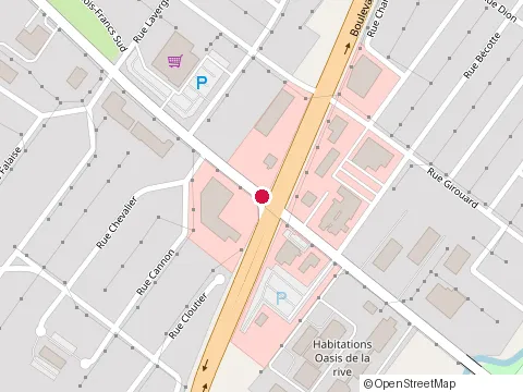 Location of Bar Tabou at 575 boulevard des Bois-Francs Sud, Victoriaville