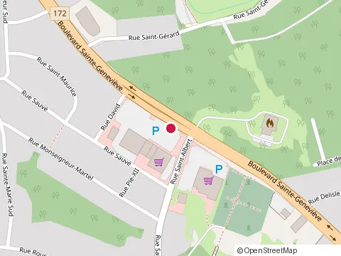 Location of Bar Terrasse Ste-Anne at 453 boulevard Sainte-Geneviève, Chicoutimi