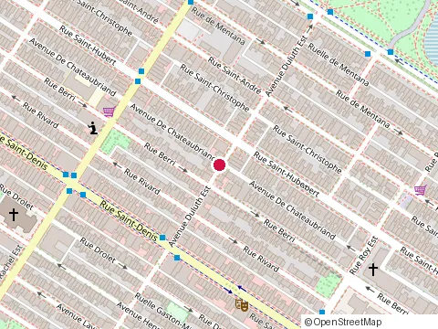 Location of Bar Vivar at 533 avenue Duluth E, Montréal