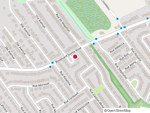 Location of Barbe, Corbeil, Sévigny, Cpa at 4335 Boulevard Sainte-Rose, Laval