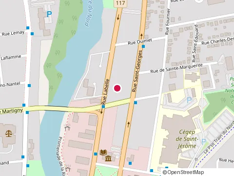 Location of Barny Patates at 504 Rue St-Georges, Saint-Jérôme