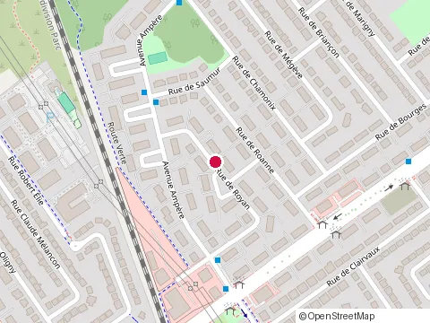Location of Baron Auto Service at 1195 B Rue de Royan, Laval