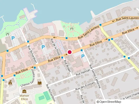 Location of Baron Crépeau at 315 Rue Ellice, Beauharnois