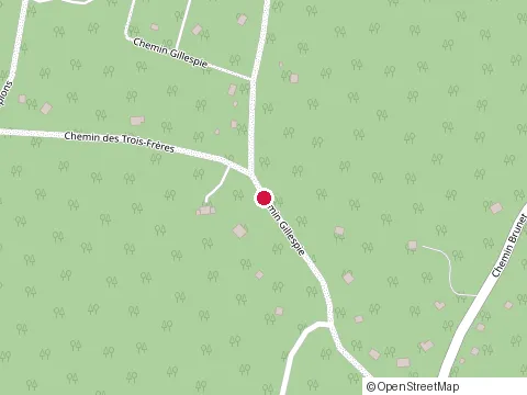 Location of Barrette & Plante Toiture at 401 Gillespie, Sainte-Agathe-des-Monts
