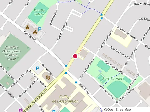 Location of Bars du Portage Ltee at 325 Bd de l'Ange-Gardien, L'Assomption