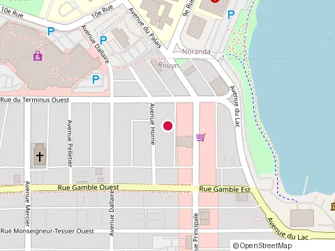 Location of Basha Nomade at 84 Rue Gamble O, Rouyn-Noranda