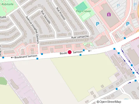 Location of Basilic Vert at 15 boulevard Samson, Laval