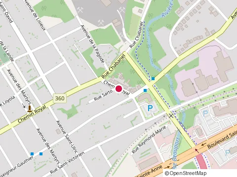Location of Batech Construction - Rénovation et Aménagement at 3626 Chem. Royal, Québec