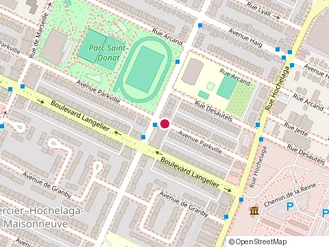 Location of Batigest Construction Inc. at 2585 avenue Parkville, Montréal