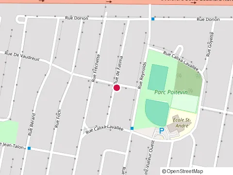 Location of Bâtiment Xpert Inspection at 15 Rue de Fatima, Granby
