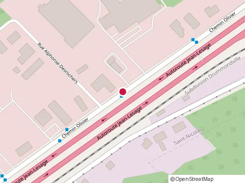 Location of Bâtiments d'Acier Finar Steele Buildings Inc at 790 chemin Olivier, Saint-Nicolas