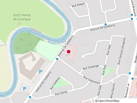Location of Bazlin Consult Inc. at 1520 Rue Daly, Chambly