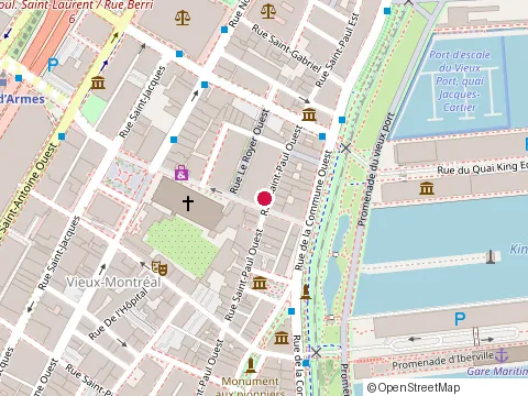 Location of Bc2 at 85 Saint-Paul St W #300, Montréal