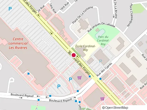 Location of Bcbgmaxazria at 4225 boulevard des Forges, Trois-Rivières
