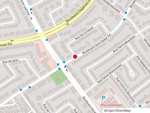Location of Bcdi at 311 boulevard Saint-Elzéar O, Laval