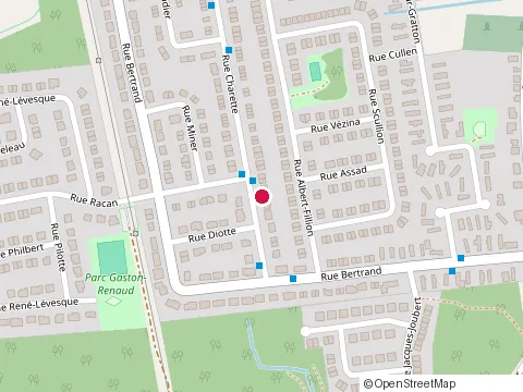 Location of Bcf Montréal at 900 Rue Ren? l?Vesque, Gatineau