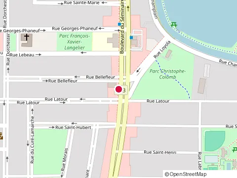 Location of Be Gnoche Luc at 596 boulevard du Seminaire N, Saint-Jean-sur-Richelieu