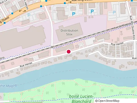 Location of Be Langer Lachance Avocats at 2565 Rue Hertel, Sherbrooke