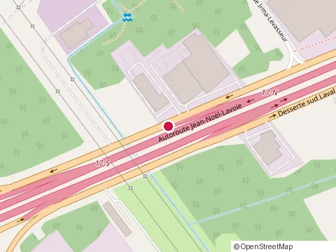 Location of Beacon Produits de Construction at 4885 Nord Laval A-440 Desste O, Laval