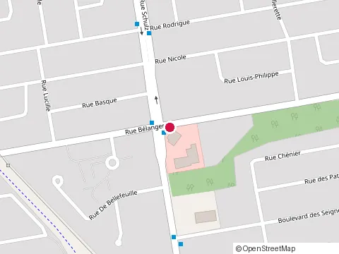 Location of Béadélices at 1095 Rue Mélançon, Saint-Jérôme