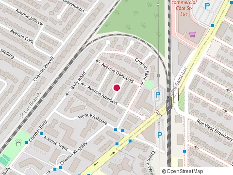 Location of Beau Jardin at 7519 Chem. Euclid, Côte Saint-Luc