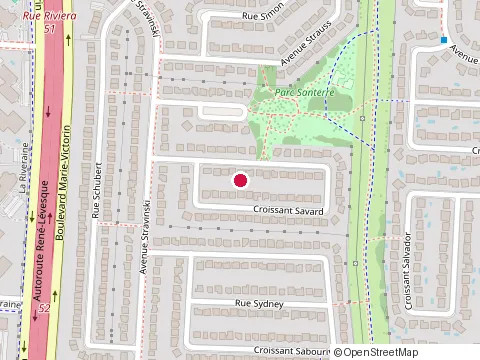 Location of Beaucage Pierre at 905 Crois Savard, Brossard