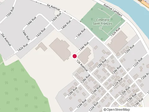 Location of Beauceville Wood at 201 Rue 134 E, Beauceville