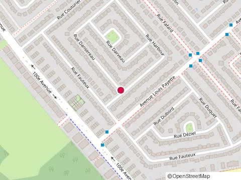 Location of Beauchamp Jean-Jacques at 4584 Rue Dansereau, Laval
