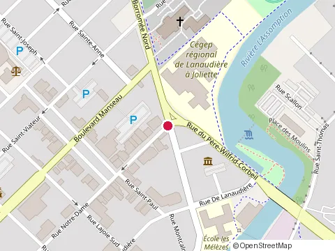 Location of Beaudoin Christiane (Psychologue) at 71 Rue Saint-Charles-Borromée S, Joliette