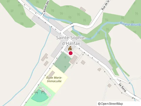 Location of Beaudoin Excavation at 190 route de Ste Sophie, Plessisville
