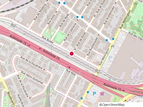Location of Beaulieu Gendron at 2658 Rue de Rozel, Montréal
