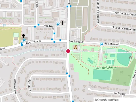 Location of Beauregard Construction at 2108 Rue Belvédère S, Sherbrooke
