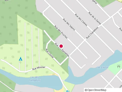 Location of Beausoleil Yvon Excavations Enr at 1966 Rue des Épinettes, Saint-Lin-Laurentides