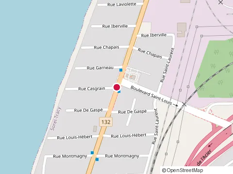 Location of Beauté Auto at 3115 route Marie-Victorin, Sorel-Tracy